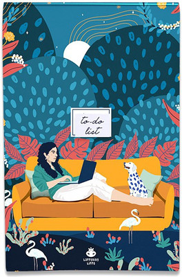 Happening Hippo To Do List A6 Planner/Organizer Designer 52 Pages(In The Forest)