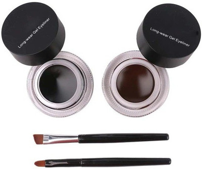 MYEONG professional make up look long lasting eye liner 6.4 g(black, BROWN)
