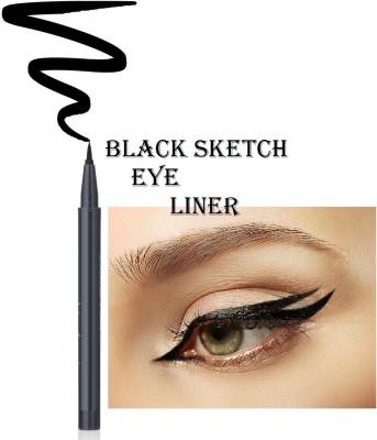 BLUEMERMAID Best Matte Finish Waterproof and Smudge Proof Sketch Eyeliner 2 g(BLACK)