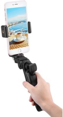 ASTOUND Foldable Tripod Stand for Mobile Phones Tripod(Black, Supports Up to 500 g)