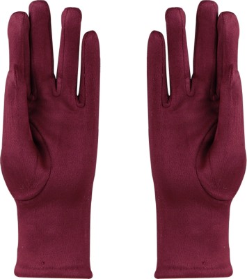 BONJOUR Self Design Winter Women Gloves