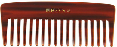 ROOTS Hair Combs - Wide Teeth Comb for Wavy/Curly Medium Length Hair and Shampoo Use