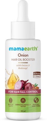 MamaEarth Onion Hair Oil Booster for Men with Onion and Redensyl for Hair Fall Control Hair Oil