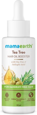 MamaEarth Tea Tree Hair Oil Booster with Tea Tree & Salicylic Acid for Dandruff-free Hair Hair Oil