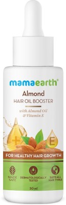 MamaEarth Almond Hair Oil Booster with Almond Oil & Vitamin E & for Healthy Hair Growth Hair Oil