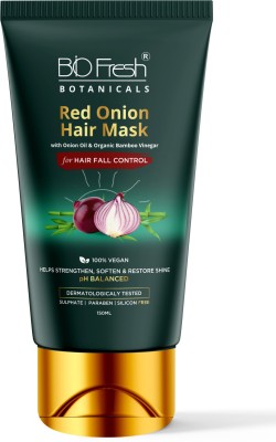 Biofresh Red Onion Hair Mask with Onion Bamboo Vinegar for Hair Fall Control(150 ml)
