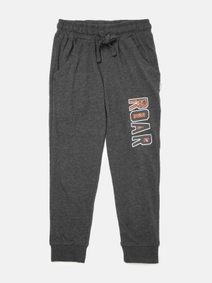 Mackly Track Pant For Boys(Grey, Pack of 1)