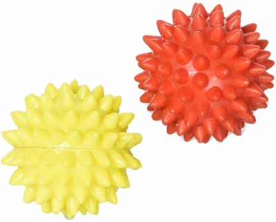 KANGZHU footmassager_4 Energy Ball SHARP Pointed for Hand/Foot Acupressure Massager Set of 2 Pcs Massager(Multicolor)