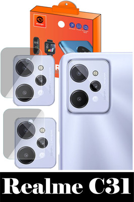 Olonga Back Camera Lens Glass Protector for REALME C31(Pack of: 2)