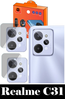 OLONGA Back Camera Lens Glass Protector for REALME C31(Pack of: 2)