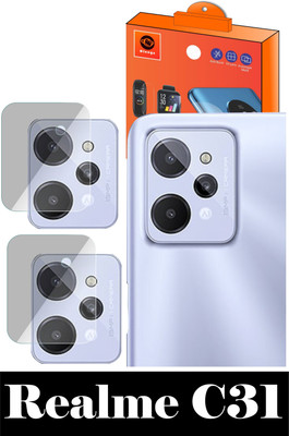 Olonga Back Camera Lens Glass Protector for REALME C31(Pack of: 2)