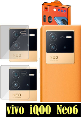 Olonga Back Camera Lens Glass Protector for vivo iQOO Neo6(Pack of: 2)