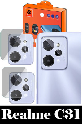 Olonga Back Camera Lens Glass Protector for REALME C31(Pack of: 2)