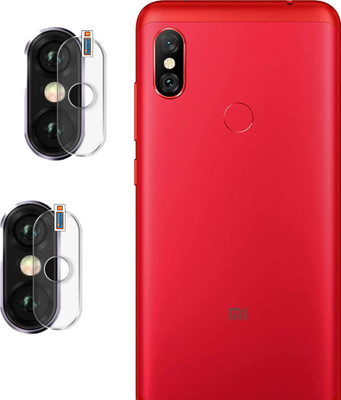 QZXCEON Back Camera Lens Glass Protector for Redmi Note 6 Pro CAMERA LENS(Pack of: 2)