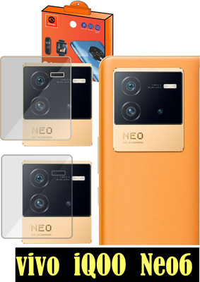 Olonga Back Camera Lens Glass Protector for vivo iQOO Neo6(Pack of: 2)
