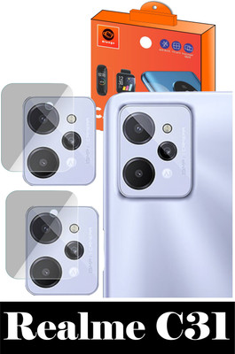 Olonga Back Camera Lens Glass Protector for REALME C31(Pack of: 2)