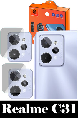 Olonga Back Camera Lens Glass Protector for REALME C31(Pack of: 2)