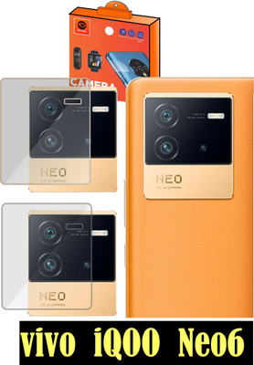 Olonga Back Camera Lens Glass Protector for vivo iQOO Neo6(Pack of: 2)