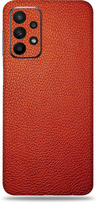 WeCre8 Skin's Samsung Galaxy A23 5G, Red Leather Mobile Skin(Red)