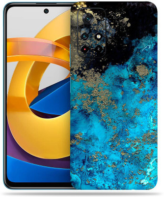 SkinoMania Poco M4 Pro Mobile Skin(Blue-Aqua)
