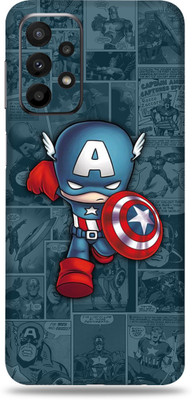 SkinoMania Samsung Galaxy A23(5G) Mobile Skin(Multicolor Captain-Art)