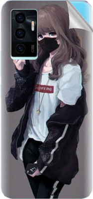Snooky vivo V23e 5G Mobile Skin(Grey)