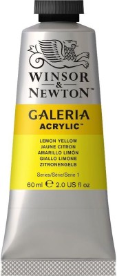 Winsor & Newton Galeria Acrylic Colour - Tube of 60 ml- Lemon Yellow(Set of 1, White)