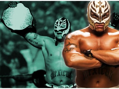 Poster Wwe Superstar Rey Mysterio Large Poster (36 X 24 Inch, Multicolour) Fine Art Print(24 inch X 36 inch, Rolled)