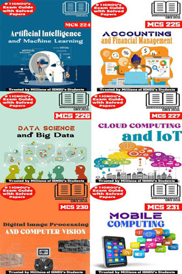 IGNOU MCA New Syllabus 3rd & 4th Semester Help Book Combo Offer Of MCS 224 MCS 225 MCS 226 MCS 227 MCS 230 MCS 231 IGNOU Study Notes For Exam Preparations With Solved Previous Year Question Papers (Revised Syllabus) & Solved Sample Papers IGNOU Master Of Computer Applications 2nd Year(Paperback, BHA
