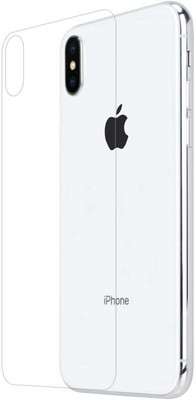 Mobilive Back Screen Guard for Apple iPhone X(Pack of 1)