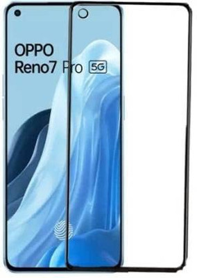 Chronic Edge To Edge Tempered Glass for OPPO Reno7 Pro 5G(Pack of 1)