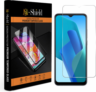 MS-Shield Edge To Edge Tempered Glass for OPPO A16e(Pack of 1)