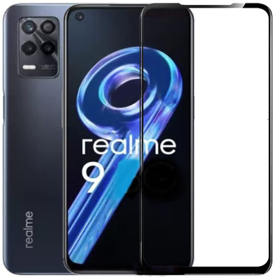 LIKEDESIGN Edge To Edge Tempered Glass for Realme 9, Realme 9 4G(Pack of 1)