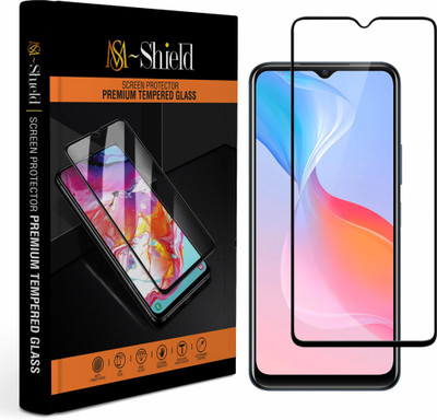 MS-Shield Edge To Edge Tempered Glass for Vivo Y21E(Pack of 1)