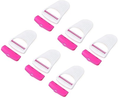 World Wide Villa Disposable Stainless Steel Body Underarms Hair Removal Razor for Women - 6 Pcs(Pack of 6)
