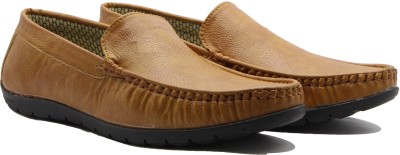 LEATHERKRAFT Casual Loafers For Men(Brown ,)