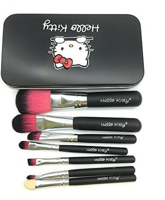 MY TYA Beauty Hello Cosmetic Professional Makeup Brushes with Kitty Storage Box(Pack of 7)