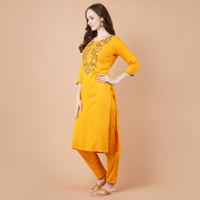TUHINZIFAB Women Kurta Pant Set