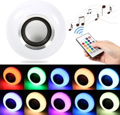 Xydrozen LED Multicolor Light Bulb with Bluetooth Speaker-G5 Smart Bulb