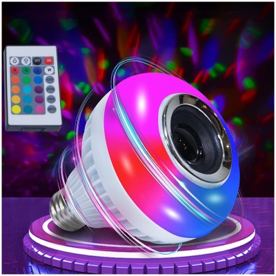 Xydrozen LED Multicolour Speaker Bulb-G5 Smart Bulb