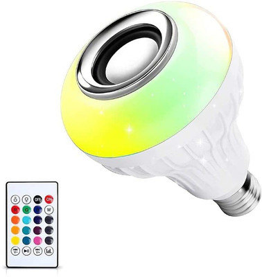 Xydrozen 4W LED Multicolour Speaker Bulb with Bluetooth-F4 Smart Bulb