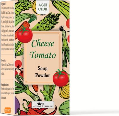 AGRI CLUB Instant Cheese Tomato Soup Powder 15 Sachets (each 15 gm)(225 g)