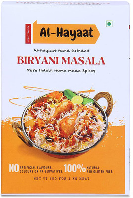 Hayaat Biryani ( Classic & Spicy) - Easy to Cook Mix masalas (Pack 1)(50 g)