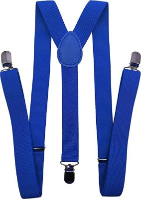 ACCERY Y- Back Suspenders for Men, Women(Blue, Tan)