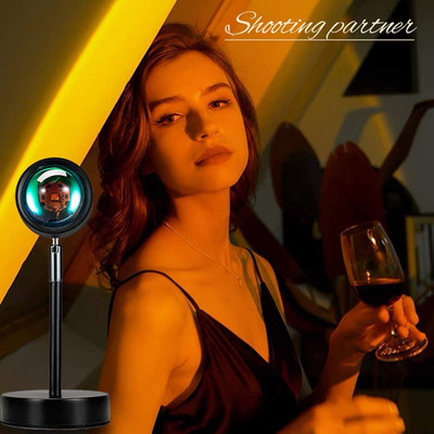 ASTOUND Night Light Led Projector Lamp Night Lamp(26 cm, Black)