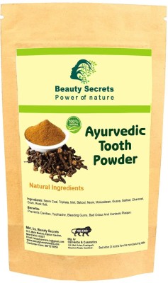 Beauty Secrets Ayurvedic Tooth Powder01 Teeth Whitening Kit