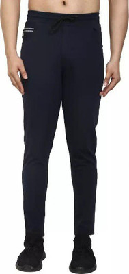 Anuraj Solid Men Blue Track Pants