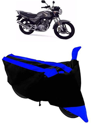 Britt Two Wheeler Cover for Yamaha(YBR 110, Black, Blue)
