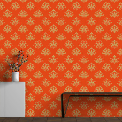 We Kreate Vinyl Floral & Botanical Green Wallpaper(L x W: 255 cm x 45 cm)