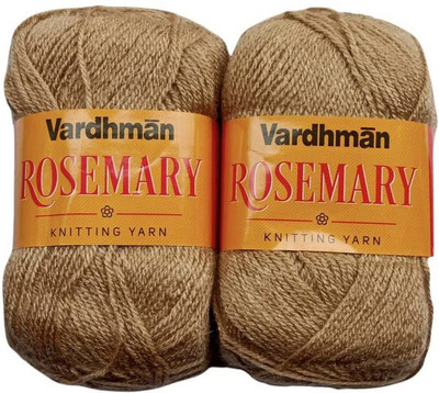 JEFFY Vardhman Rosemary Wool Hand Knitting/Art Craft Soft Yarn, 300 Gram Shade no-48